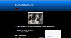Desktop Screenshot of dwframing.net